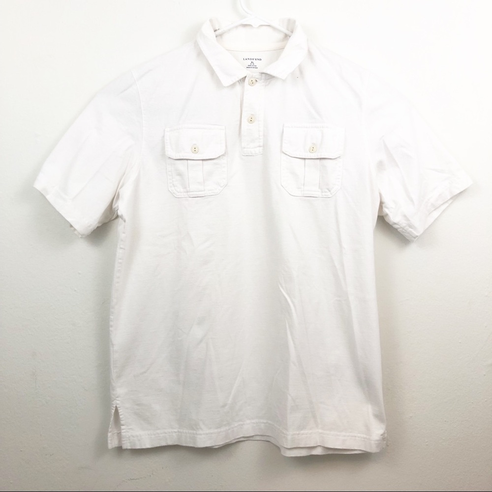 Lands’ End Children’s Polo Shirt 2 Pockets Size‎ XL